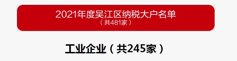 吳江區(qū)百強(qiáng)企業(yè)、納稅大戶，蒙納驅(qū)動榜上有名